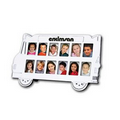 School Bus Aluminum Photo Frame